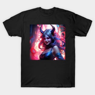 Cute Devil Girl T-Shirt